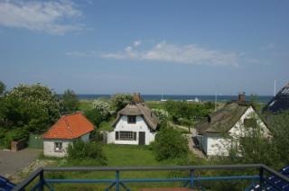 Luxuriöse Ostsee-Ferienwohnung Meeresblick mit Dachterrasse, Meerblick, Kamin un