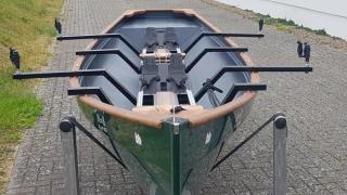 Tradtional Trainer Zweier Ruderboot mit Rollsitz