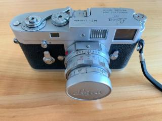 LEICA M2 von 1965 mit 3 Objektiven, Leica Meter und Brille