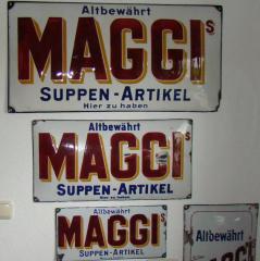 Kaufe alte Reklameschilder