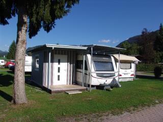 Standzelt - Carport - Schutzdach für Wohnwagen und Vorzelt - Eigene Herstellung 