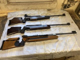 3 Luftgewehre Set gebraucht, funktionstüchtig