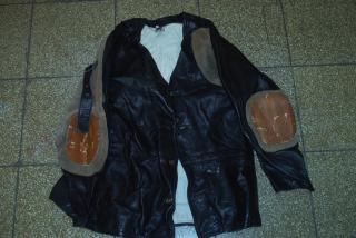 Schiessportleder Jacke alt nur 30,-€ und anders aus dem Schiessportbereich zu Ve