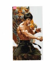 Bruce Lee auf Hochglanz-Fotopapier