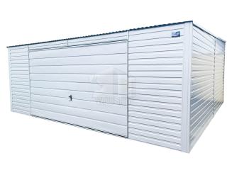  Blechgarage 5x5m Stahlgarage Doppelgarage Schuppen für Garten Günstige Preise G