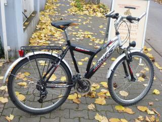 (155) 21 Gang Gabel gefedert LAKES 26 Zoll RH 52 mit Nabendynamo