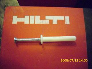 Hilti Nageldübel HPS-1 6 / 15 x 40 ca. 340 Stück