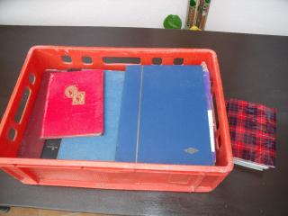 Kiste Briefmarken 