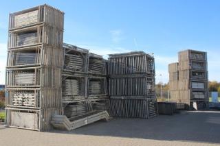 Gerüst 167m² gebrauchtes Gerüst Hünnebeck Bosta 70