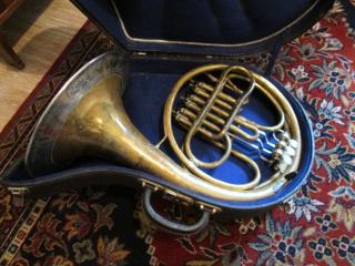 Kasten ERNST ANKERL WIEN Wiener Horn Blasinstrument