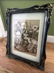 Baby Elefanten ORIGINAL ZEICHNUNG Jasmin Becket-Griffith