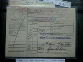 Philatelie Sachsen-Anhalt Post aus und ins Sperrgebiet 80er Jahre