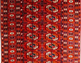 Orientteppich echter Buchara superfein antik (T065)