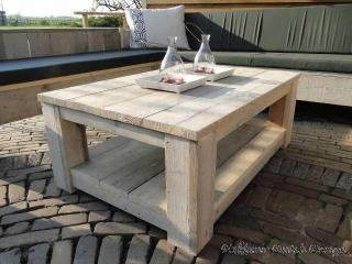 Bauholz Beistelltisch Kronach von www.exklusivdutchdesign.de