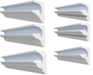 Polystyrol FL6 100x60 Stuckleiste Lichtprofile LED indirekte Beleuchtung Neuware