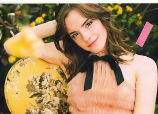 Hochglanzbild auf Fotopapier Emma Watson