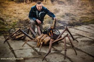 Feuerschale #Spinne #grill4you #NUR BEI UNS