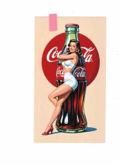 Miss Coca-Cola in Retro
