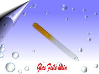 Glasnagelfeile in 5 Farben um 1, 90€