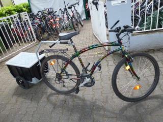 (4) 18 Gang HOLLAND mit Anhänger 26 Zoll Rh 43