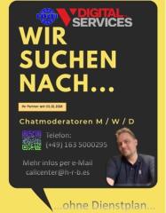 Wir suchen Chat Moderatoren