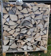 Buche Brennholz Kaminholz in 1 RM Einweg-Box gepackt, Scheitlänge ca. 30 cm