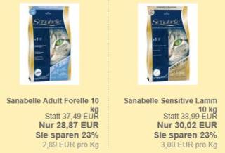 Tiernahrung vom Profi mit -28% Rabatt