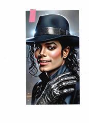 Michael Jackson in Hochglanz auf Fotopapier